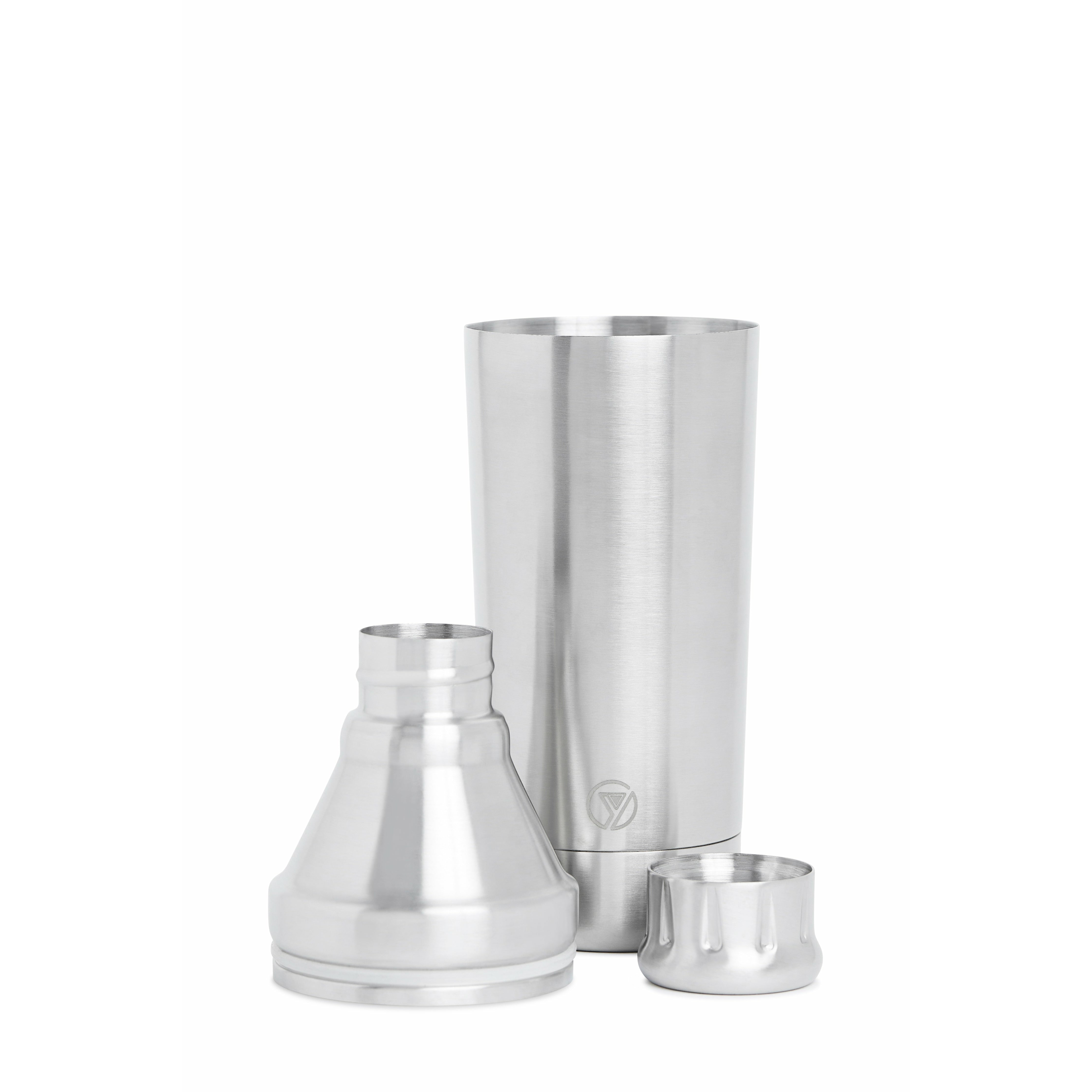 Cocktail Shaker - Silver Fox (Brushed Silver)