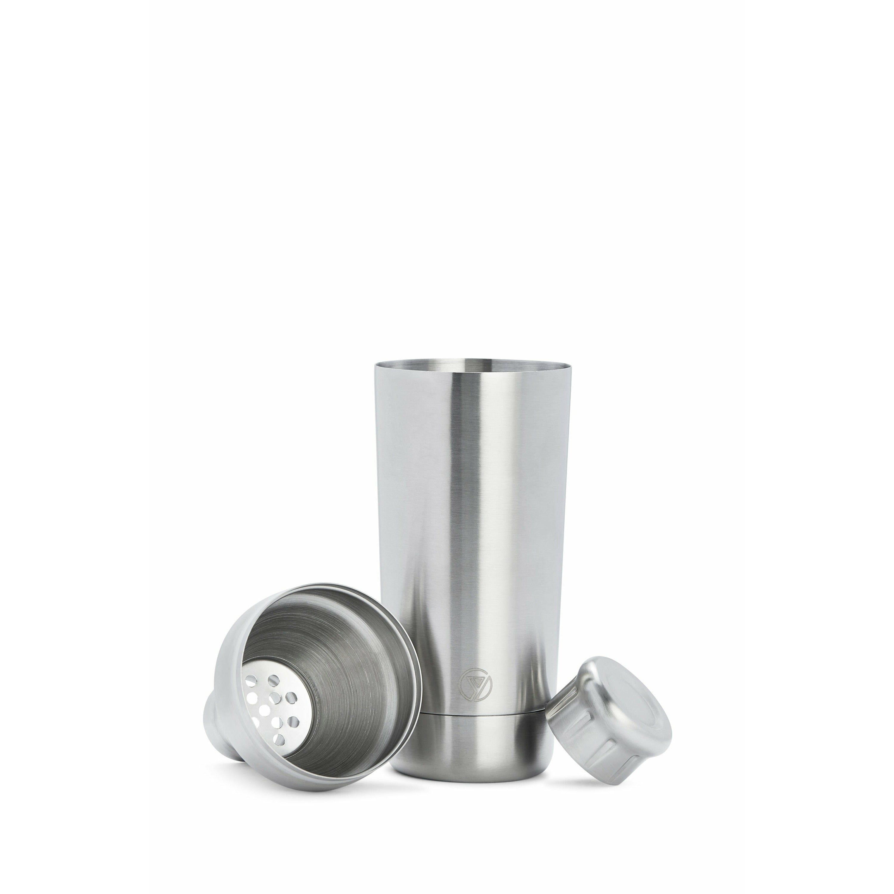 Cocktail Shaker - Silver Fox (Brushed Silver)