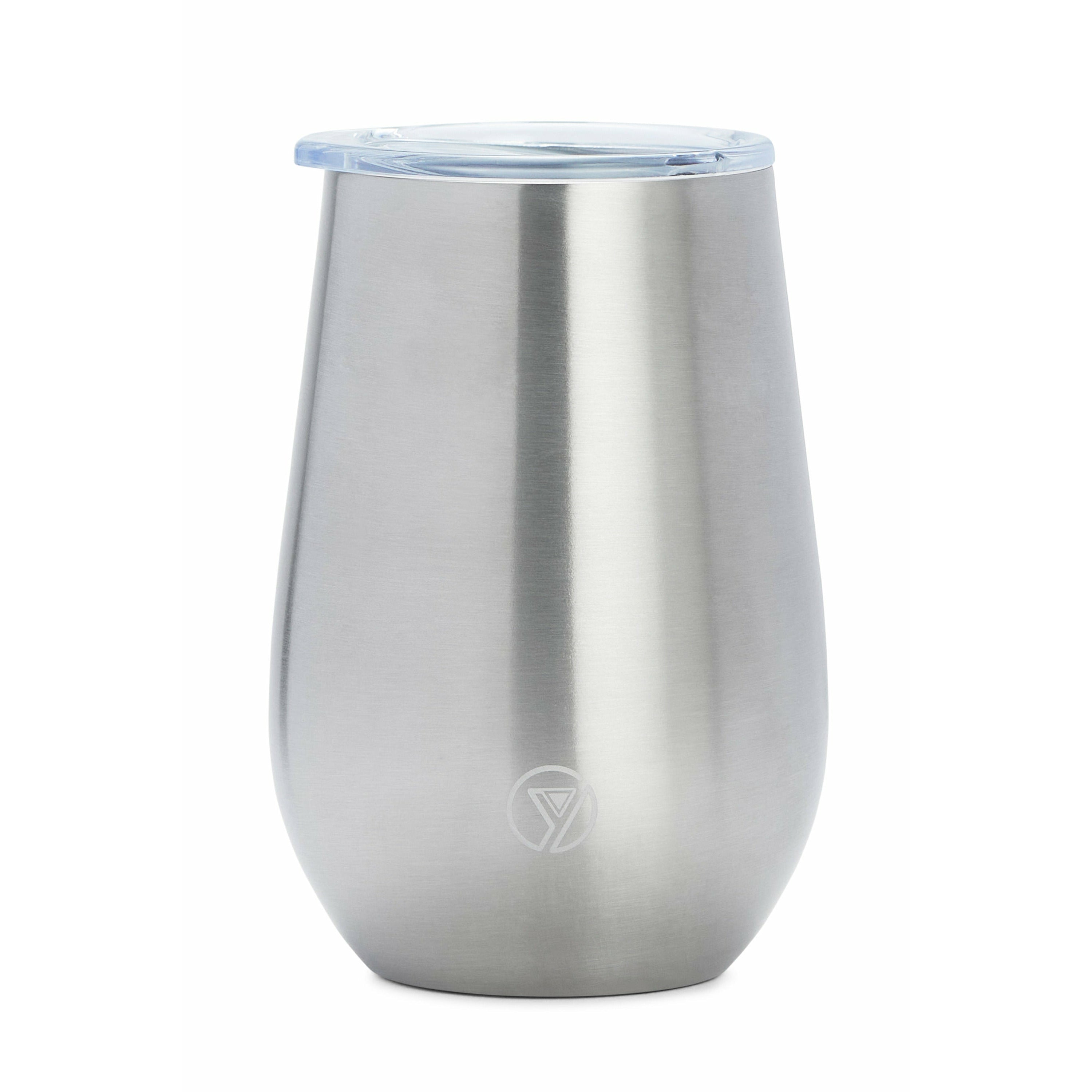 Cocktail Tumbler - Silver Fox (Brushed Silver)