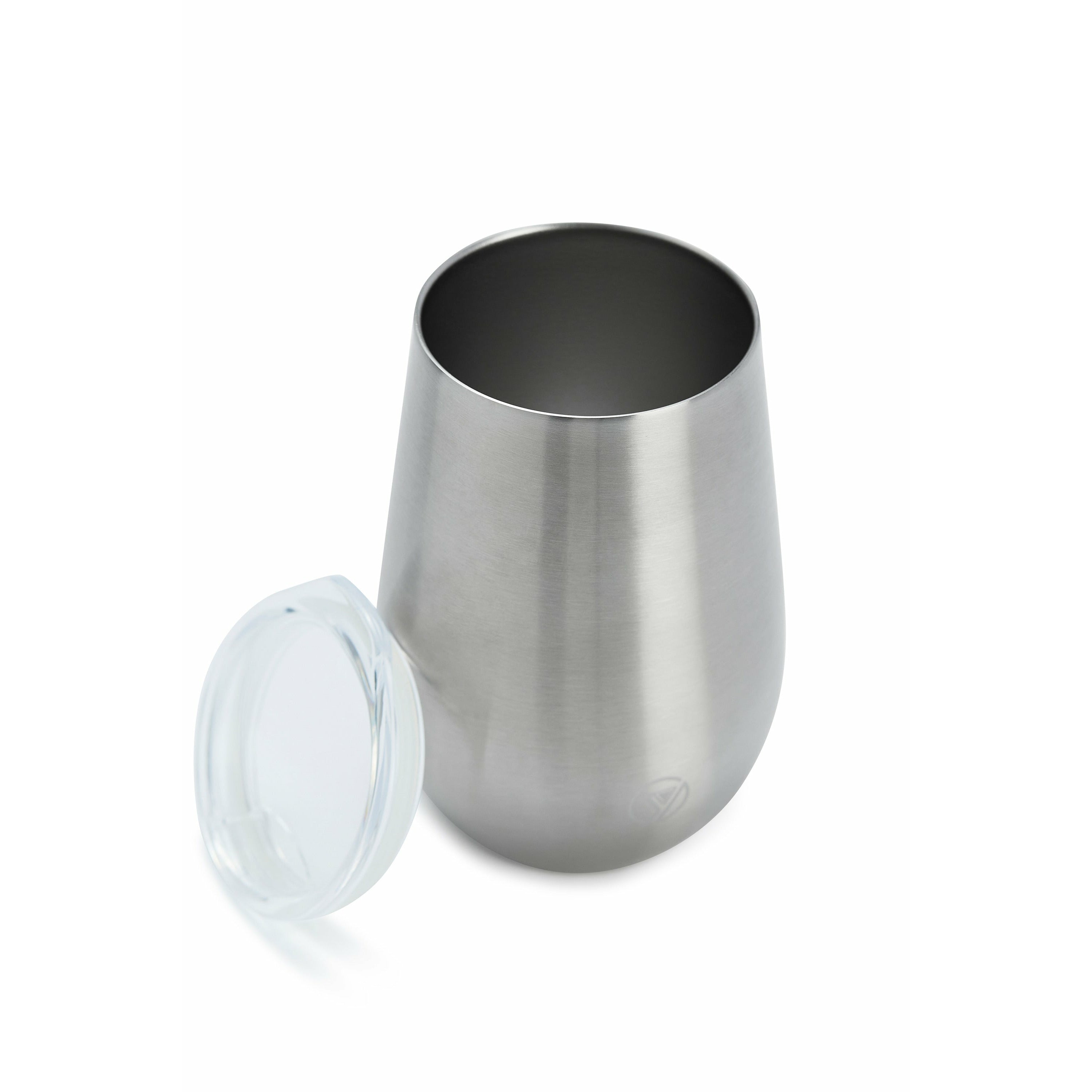 Cocktail Tumbler - Silver Fox (Brushed Silver)