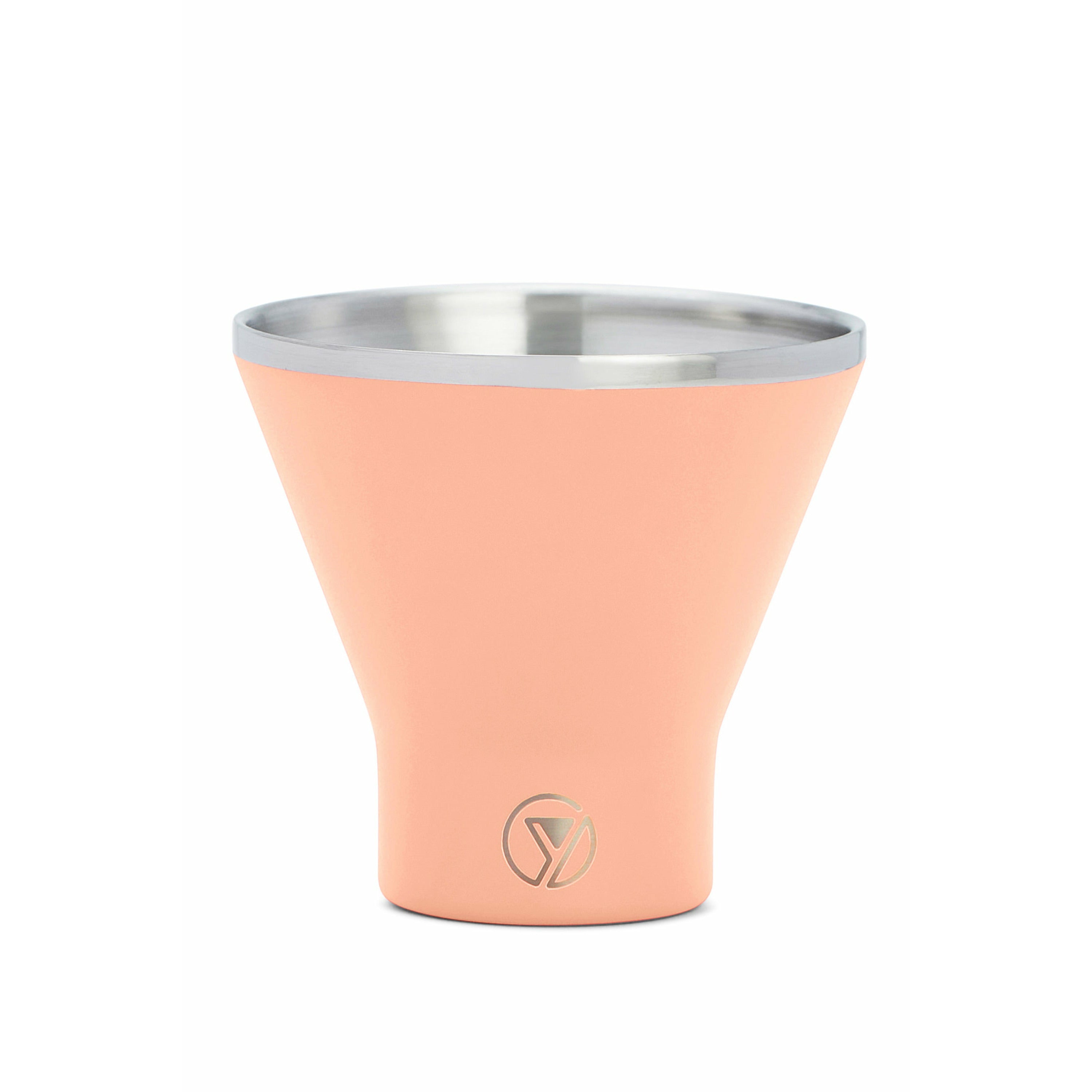 Martini Tumbler - Blush Rose