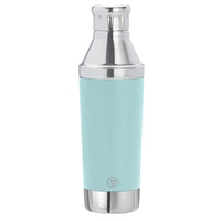 COCKTAIL SHAKER - 24OZ/700ML - AQUA PUNCH POLISHED CHROME LID