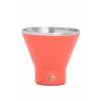Martini Tumbler - Coral Splash